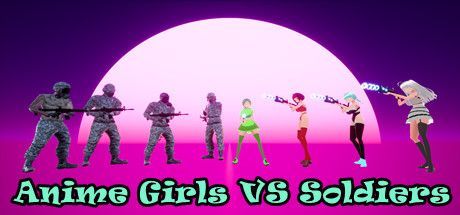 Game cover: Anime Girls vs Soldiers