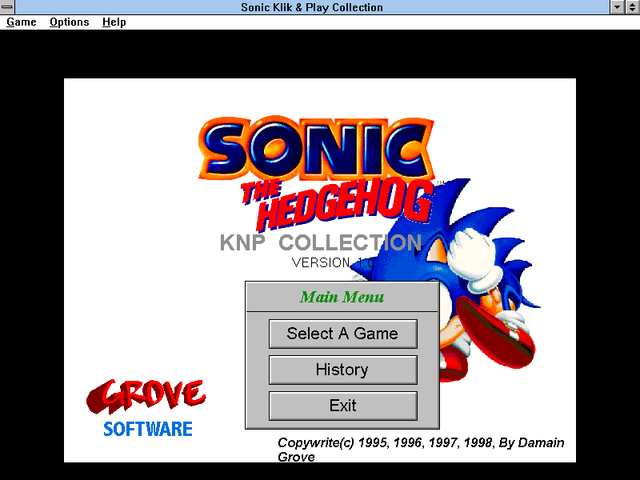 Game cover: Sonic the Hedgehog: KNP Collection