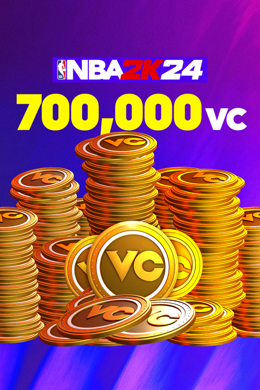 Game cover: NBA 2K24: 700,000 VC