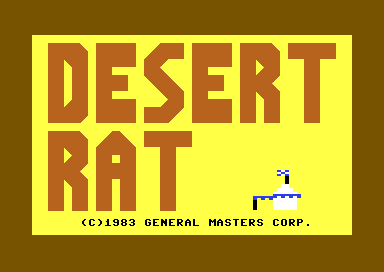 Game cover: Desert Rat