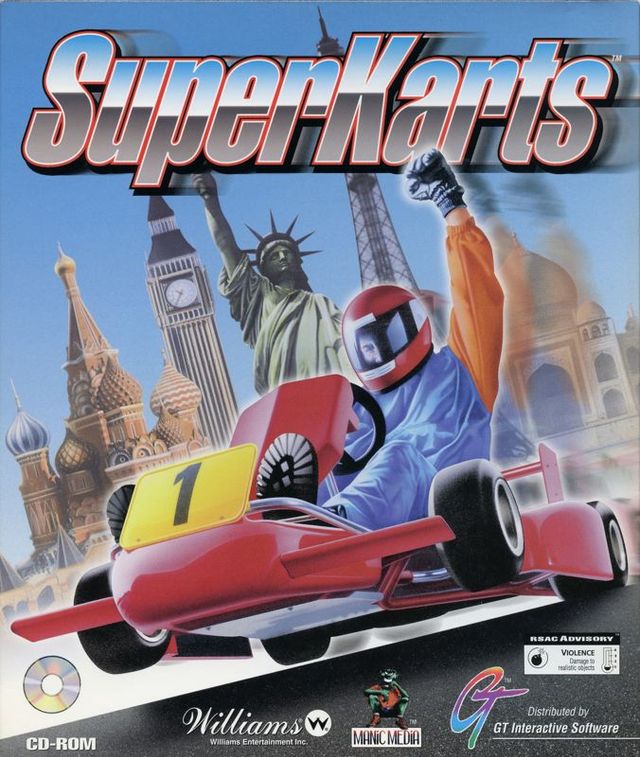 Game cover: SuperKarts