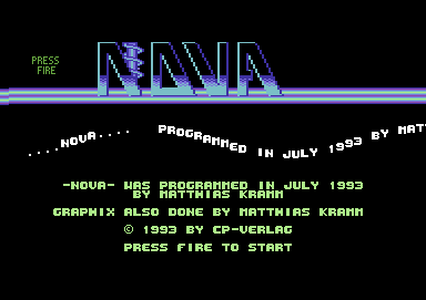 Game cover: Nova