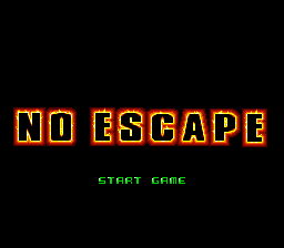 Game cover: No Escape