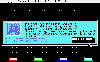 Game cover: Night Crawlers