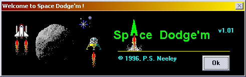 Game cover: Space Dodge'm