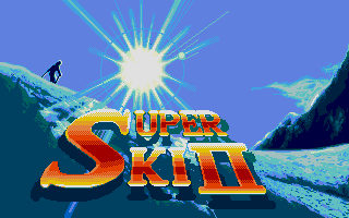Game cover: Super Ski II