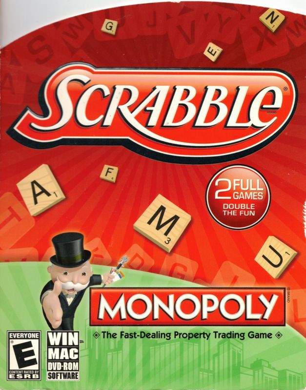 Game cover: Scrabble / Monopoly
