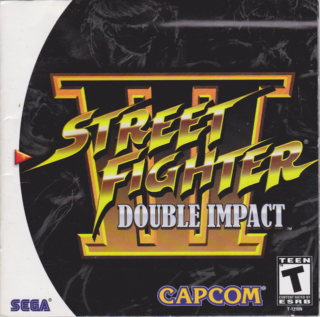 Game cover: Street Fighter III: Double Impact