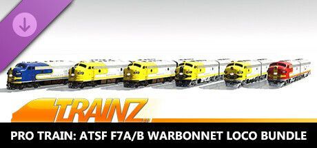 Game cover: Trainz 2022: Pro Train - ATSF F7A/B Warbonnet Loco Bundle