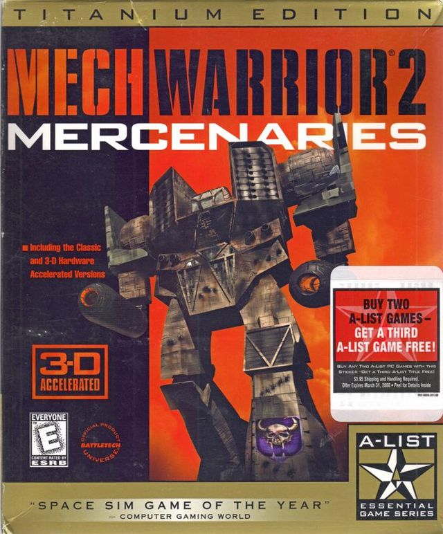 Game cover: MechWarrior 2: Mercenaries (Titanium Edition)