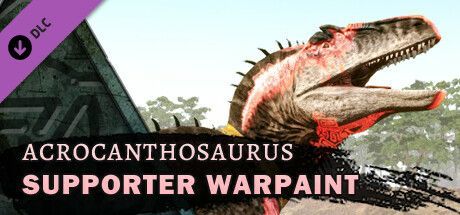 Game cover: Beasts of Bermuda: Acrocanthosaurus Supporter Warpaint