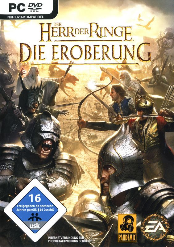Game cover: The Lord of the Rings: Conquest