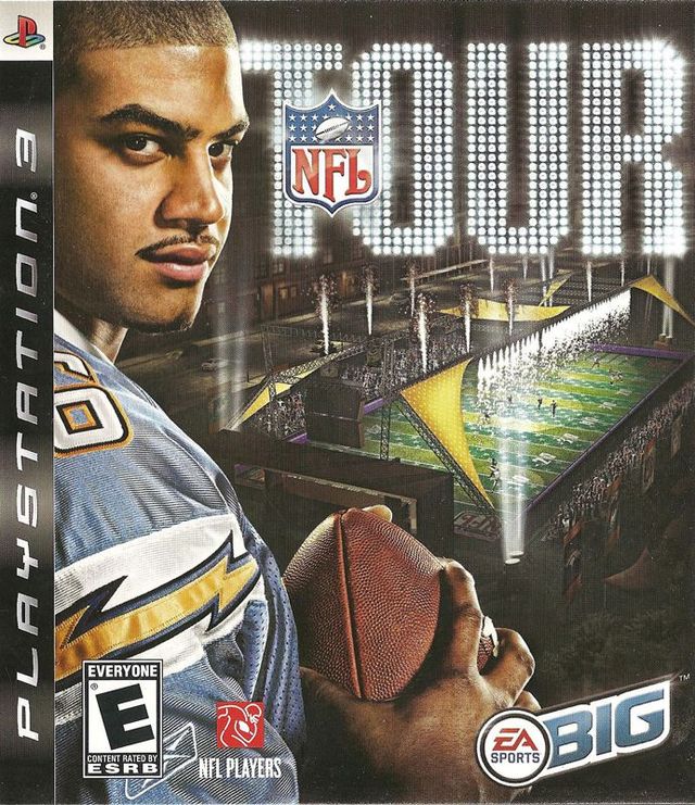 Game cover: NFL Tour