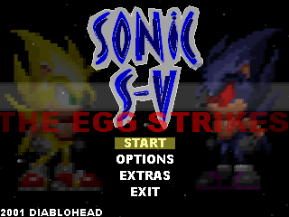 Game cover: Sonic S-V