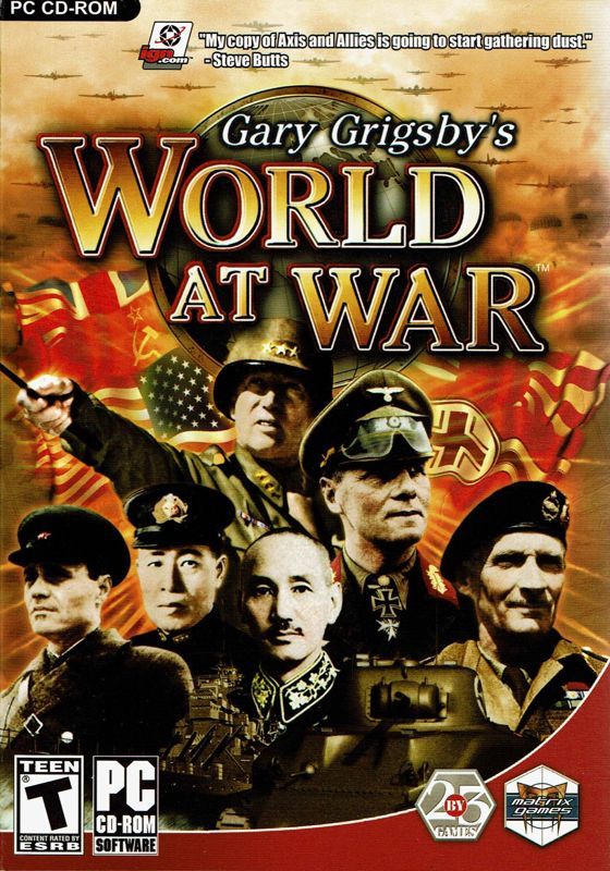 Game cover: Gary Grigsby's World at War