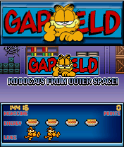Game cover: Garfield: Robocats from Outer Space!