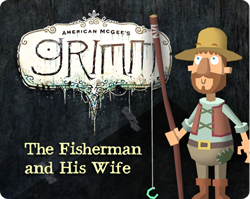Game cover: American McGee's Grimm: The Fisherman and His Wife