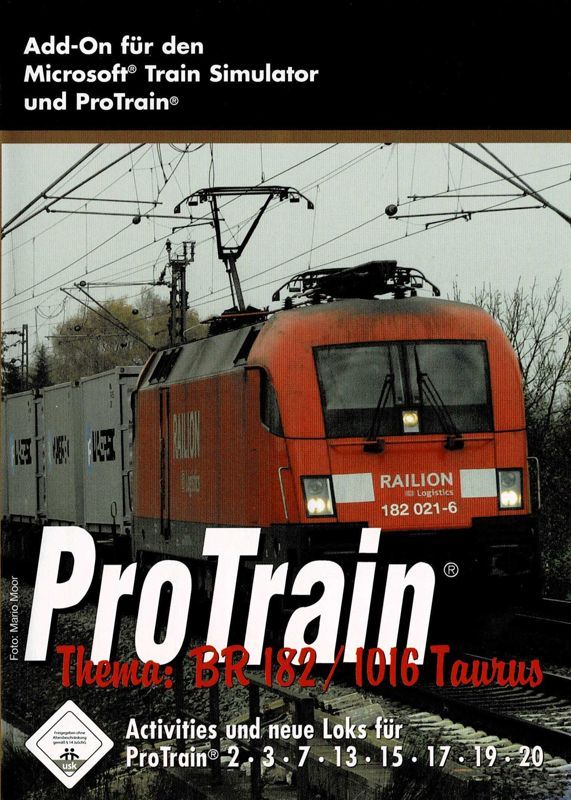 Game cover: ProTrain Thema: BR 182 / 1016 Taurus