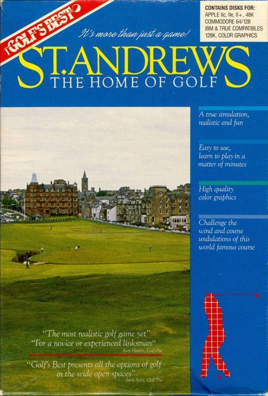 Game cover: Golf's Best: St. Andrews - The Home of Golf