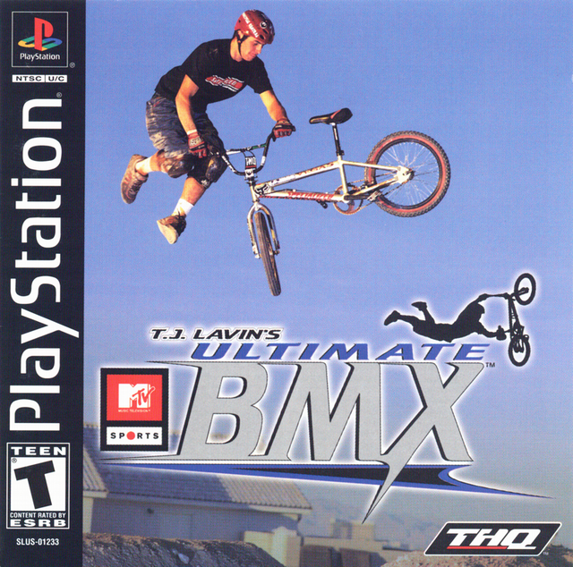 Game cover: MTV Sports: T.J. Lavin's Ultimate BMX