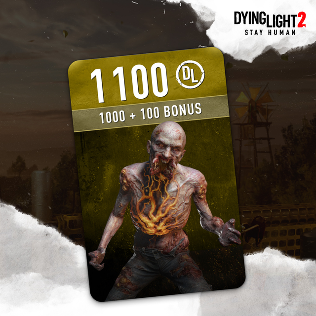 Game cover: Dying Light 2: Stay Human - 1100 DL Points (1000 + 100 Bonus)