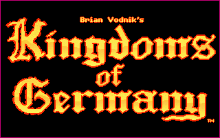 Game cover: Kingdoms of Germany