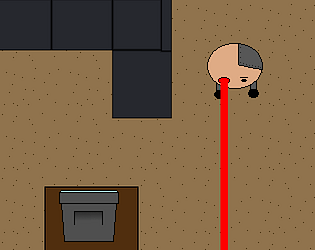 Game cover: Cyborg Dad or: How I Learned to Stop Worrying and Love my Laser