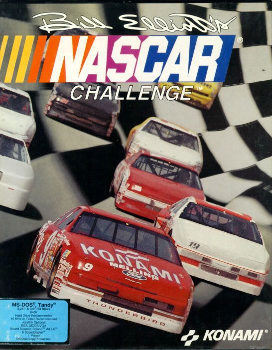 Game cover: Bill Elliott's NASCAR Challenge