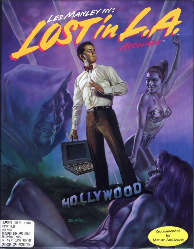 Game cover: Les Manley in: Lost in L.A.