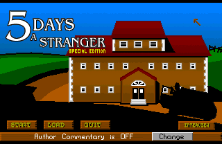 Game cover: 5 Days a Stranger (Special Edition)