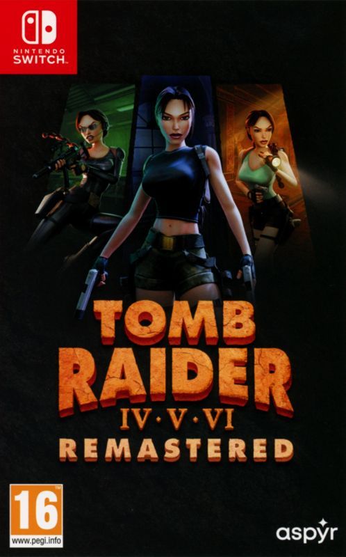 Game cover: Tomb Raider IV•V•VI: Remastered