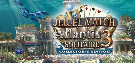 Game cover: Jewel Match Atlantis Solitaire 3: Collector's Edition