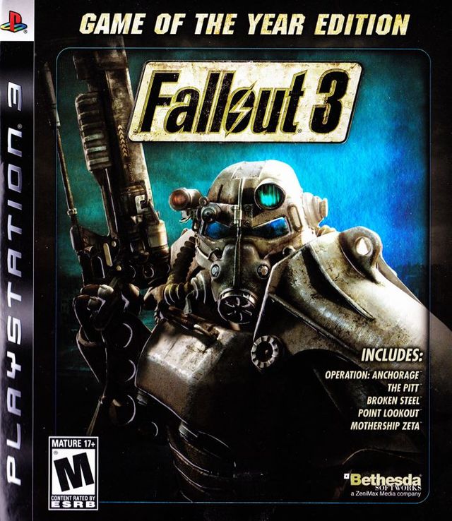 Game cover: Fallout 3: Game of the Year Edition