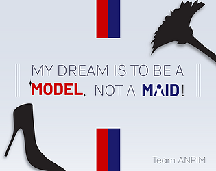 Game cover: My Dream Is to Be a Model, Not a Maid!