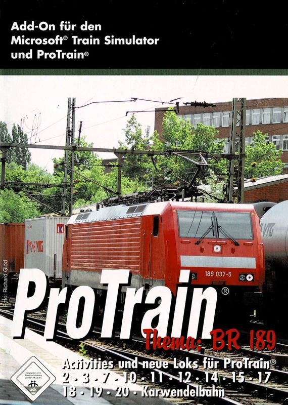 Game cover: ProTrain Thema: BR 189