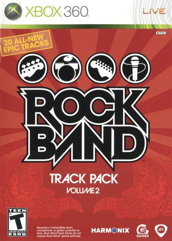 Game cover: Rock Band: Track Pack - Volume 2