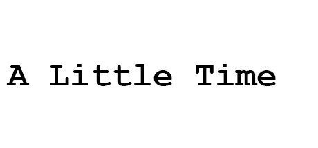 Game cover: A Little Time