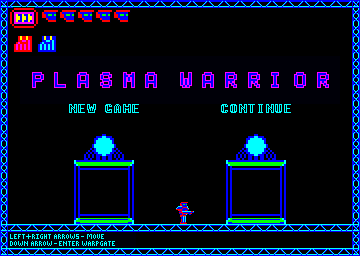 Game cover: Plasma Warrior