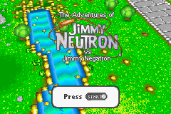 Game cover: The Adventures of Jimmy Neutron: Boy Genius Vs. Jimmy Negatron