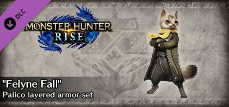 Game cover: Monster Hunter: Rise - "Felyne Fall" Palico Layered Armor Set