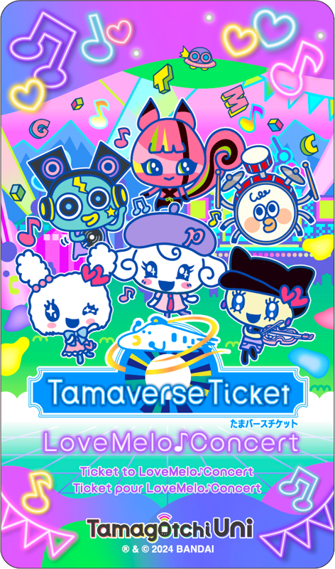 Game cover: Tamaverse Ticket: LoveMelo♪Concert
