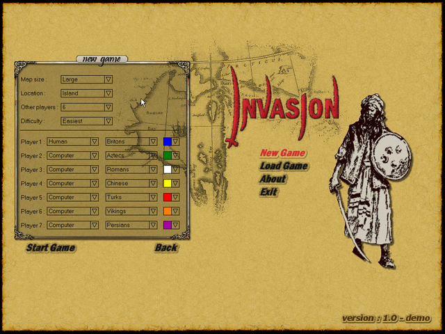 Game cover: Invasion