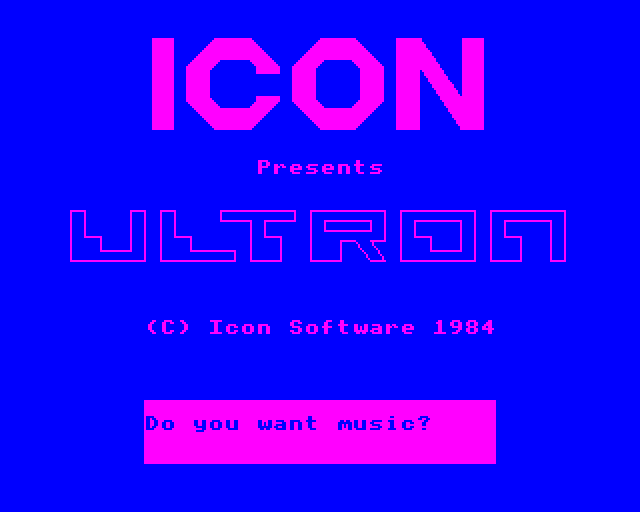 Game cover: Ultron