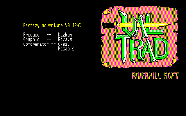Game cover: Val Trad