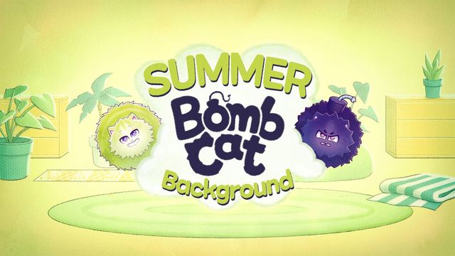 Game cover: Bomb Cat: Summer Background