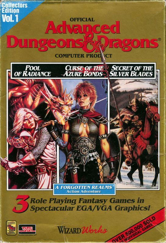 Game cover: Advanced Dungeons & Dragons: Collectors Edition Vol.1