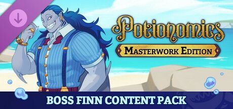 Game cover: Potionomics: Masterwork Edition - Boss Finn Content Pack