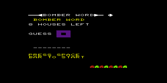 Game cover: Bomber Word