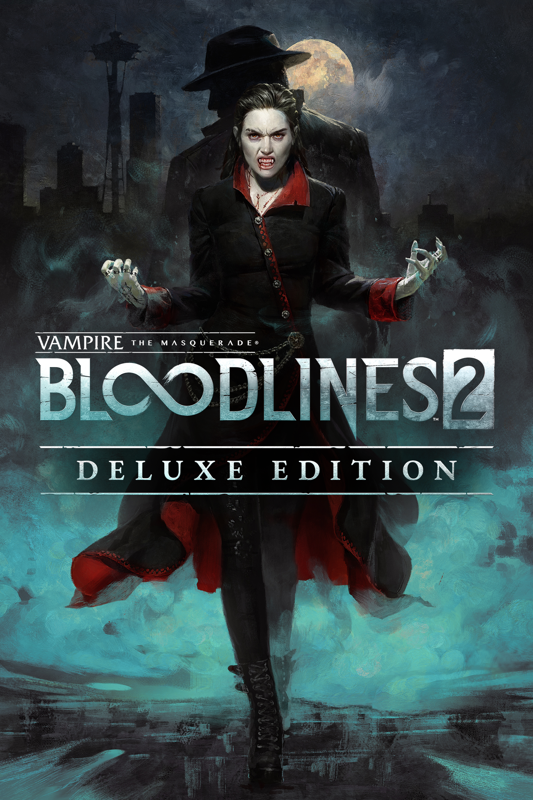 Game cover: Vampire: The Masquerade - Bloodlines 2: Deluxe Edition