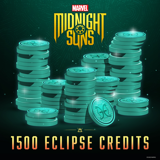 Game cover: Marvel Midnight Suns: 1,500 Eclipse Credits